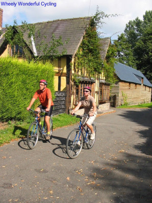 Milebrook House Hotel garden in bloom